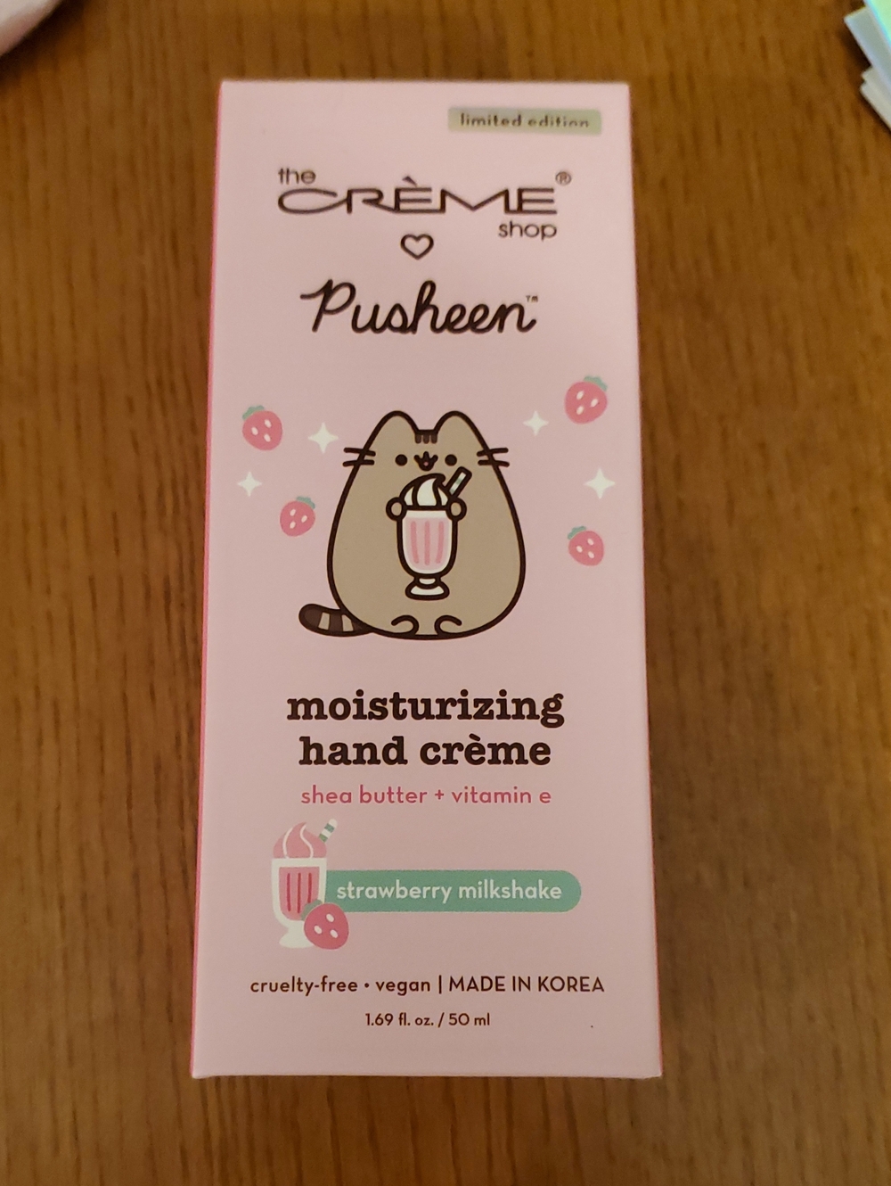 The Crème Shop Pusheen Moisturizing Hand Crème - Made In Korea